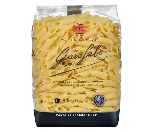 Garofalo Mezze Penne Rigate Pasta 500g