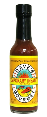 Dave’s Gourmet - Temporary Insanity - 142g Product Image
