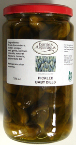 Barrie s Asparagus Pickled Baby Dills thumbnail