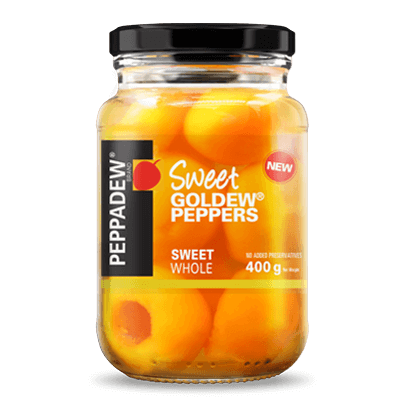 Peppadew-Sweet-GOLDEW-Peppers-Sweet-Whole-400g-403x403-2 thumbnail