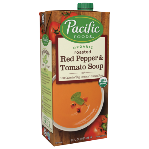 Pacific Foods Organic - Roasted Red Pepper and Tomato - 1L Product Image