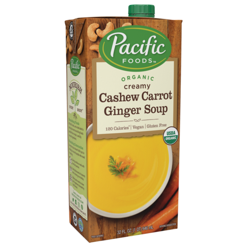 Pacific Foods Organic - Cashew Carrot Ginger - 1L Product Image