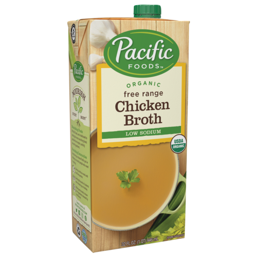 Pacific Foods Organic - Low Sodium Chicken Broth - 1L Product Image