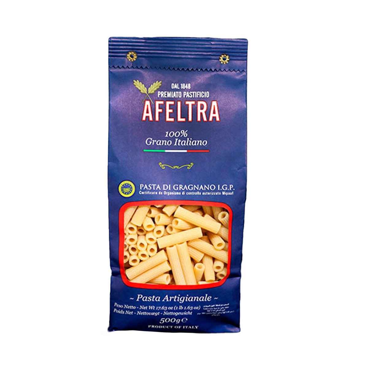 Afeltra - Ziti Corti Rigati - 500g