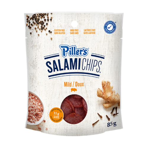 Pillers - Salami Chips Mild 85g Product Image