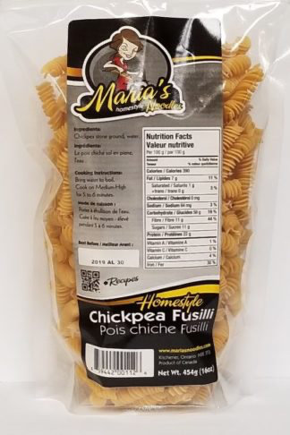 Maria’s Pasta - Fusilli - Chick Pea Product Image
