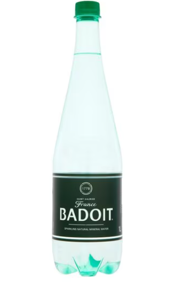 bottle of water in french