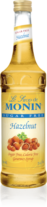 Monin Sugar Free Hazelnut Syrup