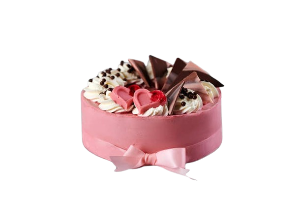 Raspberry Mousse Cake