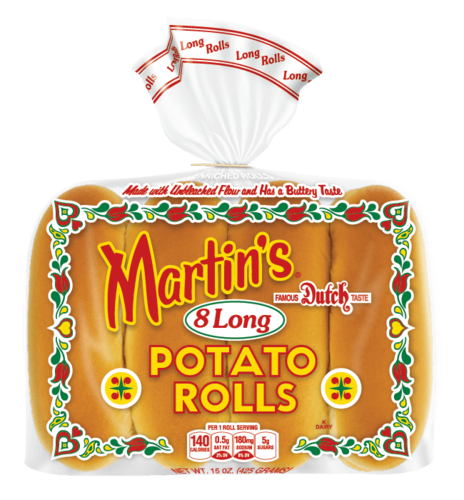 Bread Potato LONG rolls thumbnail