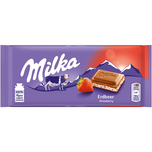 Milka - Strawberry  Product Image