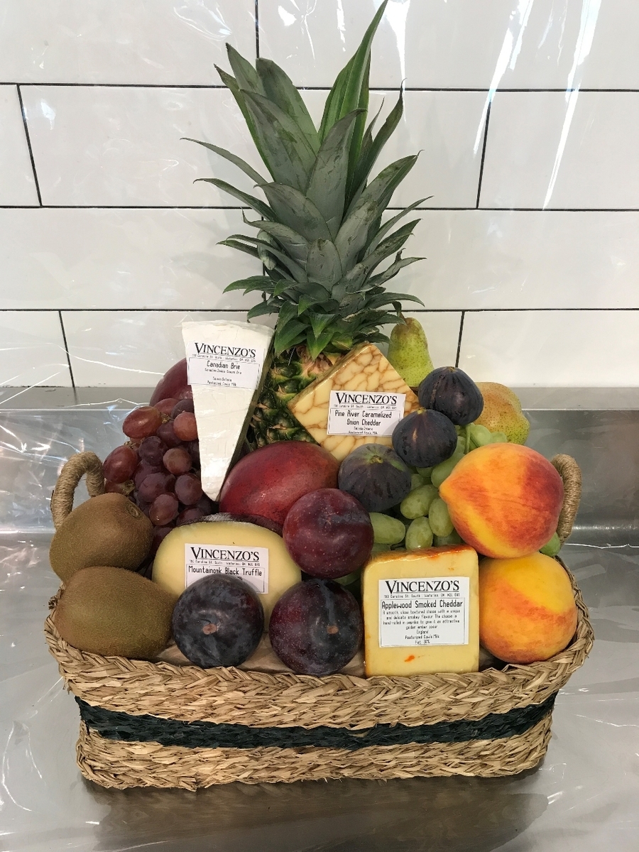 Cheese and Fruit Basket