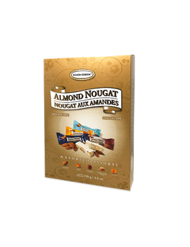 Golden Bonbon - Almond Nougat - Assorted - 130g Product Image