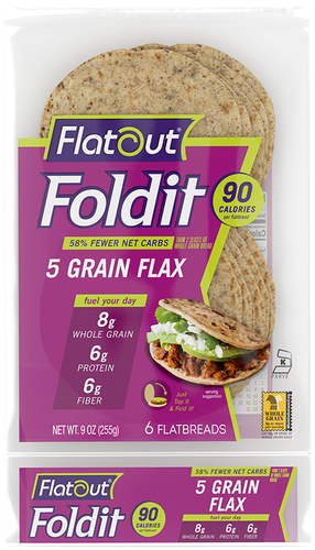 Flatout - Fold It - 5 Grain Flax  Product Image