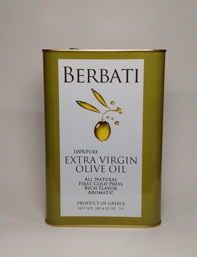OLIVE OIL-GREEK Berbati Olive Oil 3L thumbnail