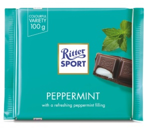 Ritter Sport - Dark Chocolate with Peppermint Product Image