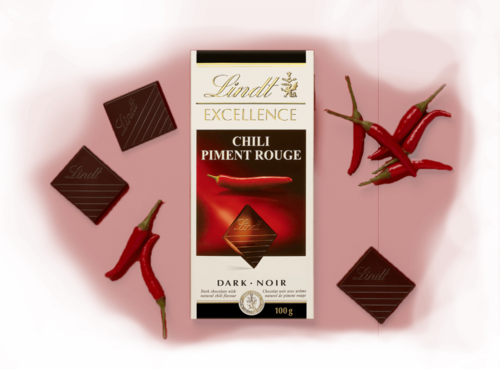Lindt - Excellence Chili Dark  Product Image