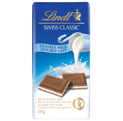 Lindt - Swiss Classic Double Milk Chocolate  Product Image