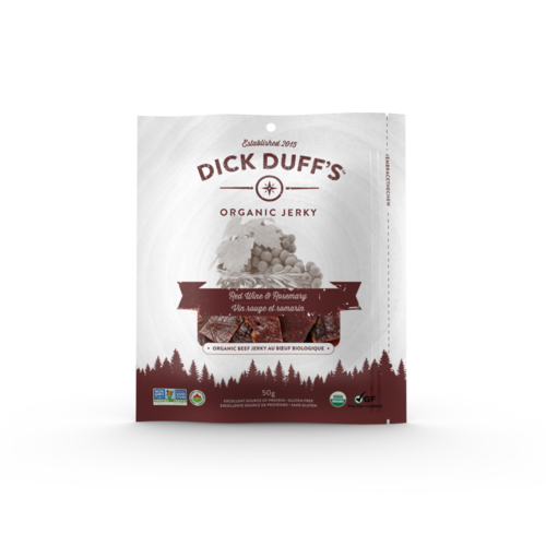 Dick Duff’s - Red Wine and Rosemary Beef Jerky  Product Image