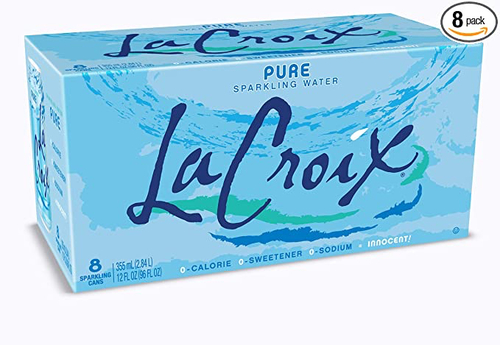 La Croix - Pure Sparkling Water - 8x355ml Product Image