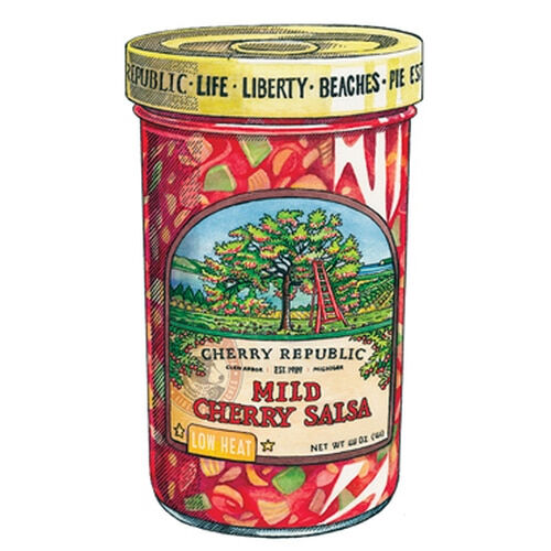 Cherry Republic - Mild Cherry Salsa 16oz Product Image