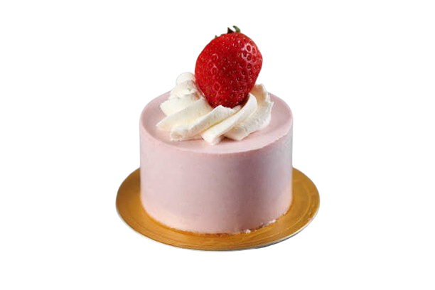 Mini Strawberry Mousse Cake