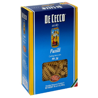Pasta- De Cecco- Fusilli thumbnail