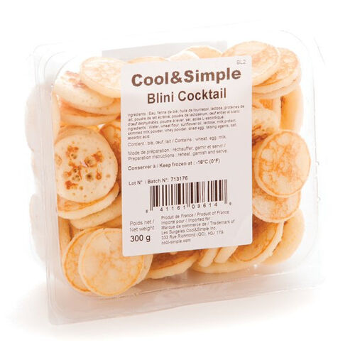 Cool Simple - Cocktail Mini Blinis  Product Image