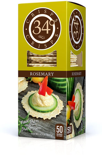 34 Degrees - Crispbread 34” - Rosemary Product Image