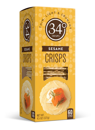 34 Degrees - Crispbread 34” - Sesame Product Image