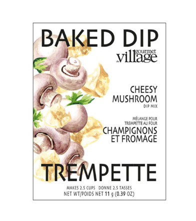 CHEESY MUSHROOM BAKED DIP thumbnail