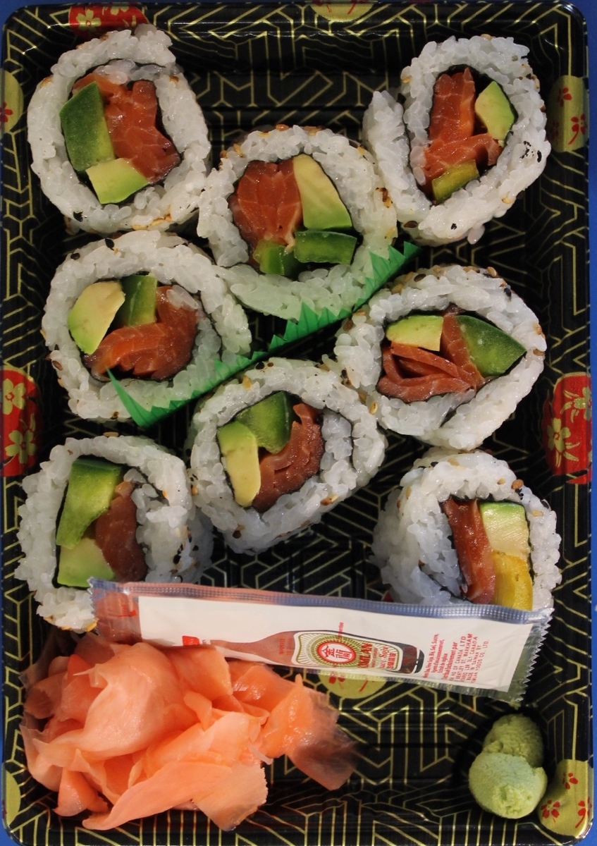 Smoked Salmon Sushi